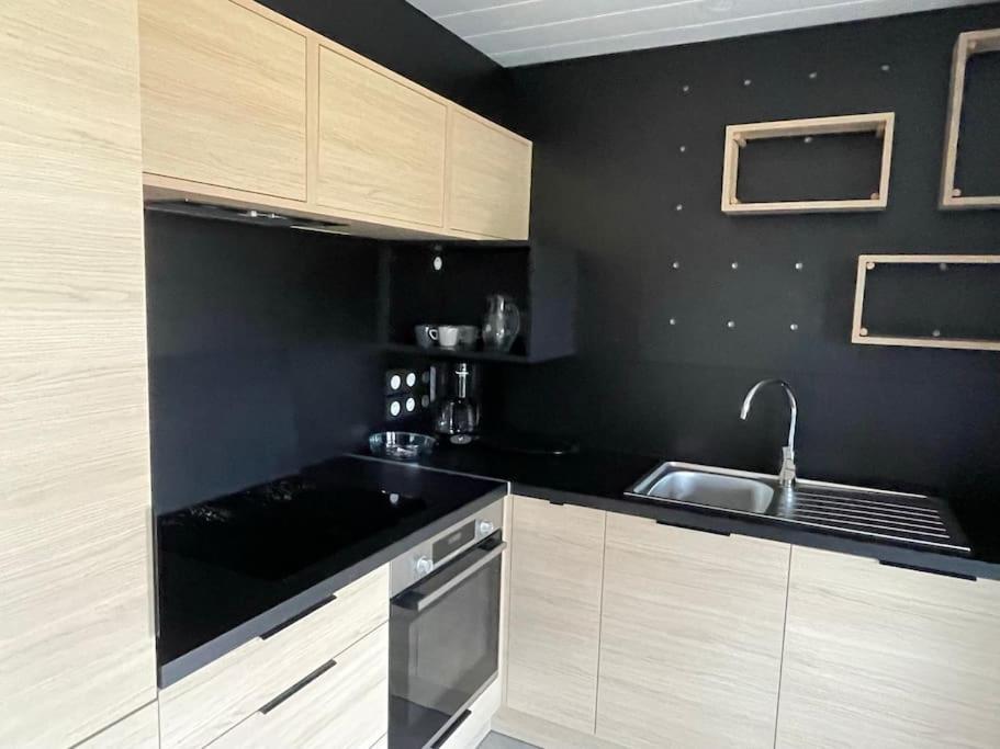 Cottage Dans Parc Residentiel De Loisirs, Piscine, 150M De La Mer Жуллувиль-ле-Пен Экстерьер фото